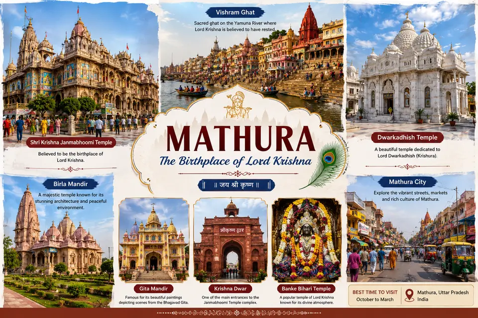 Mathura sightseeing image