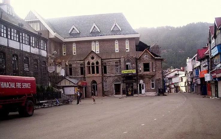 Mall Road Gandhi Chowk Dalhousie sightseeing image