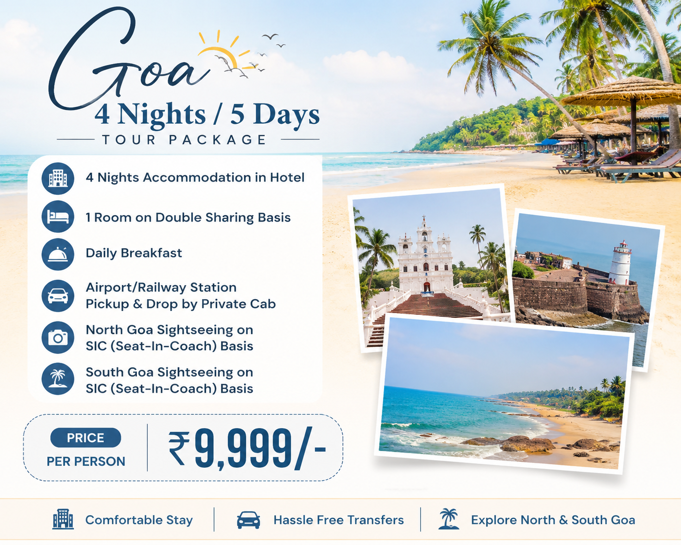 4 Night 5 Days Goa Package - 4 Night 5 Days Goa Package image