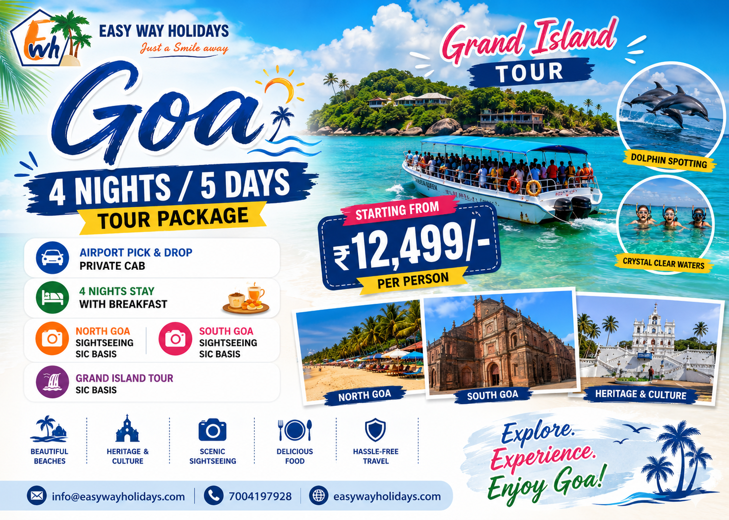 4 Night 5 Days Goa Package with Grand Island Tour - 4 night gao image