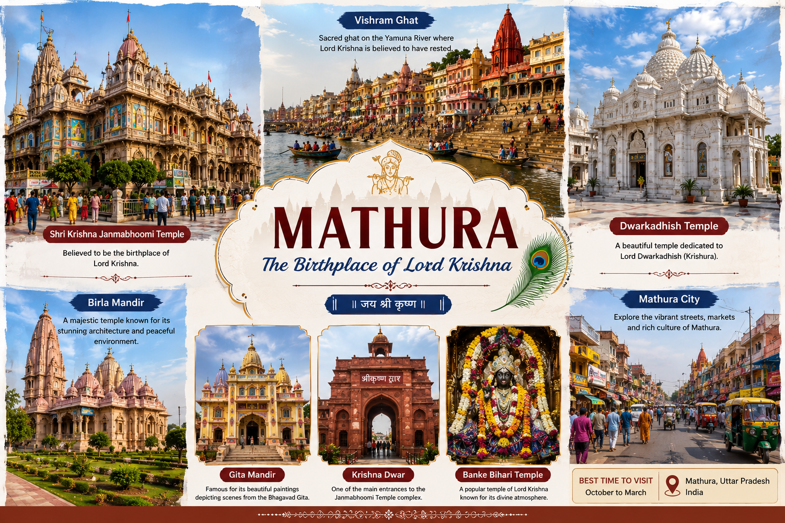 Mathura sightseeing image
